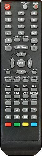 K77 пульт для телевизора POLAR 59LTV7003 (вариант 3) 