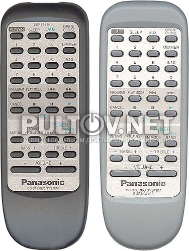 EUR648100 , EUR645401 [CD STEREO SYSTEM] пульт для музыкального центра PANASONIC
