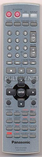 EUR7722X10 пульт домашнего кинотеатра Panasonic SA-HT520