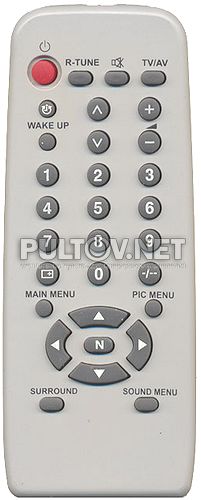 TNQ4G0402 , N2QAGB000036 [TV] неоригинальный пульт ДУ (ПДУ)