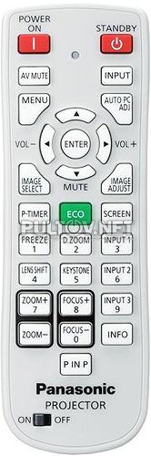 6451055576, N2QAYA000041, N2QAYA000042 пульт для проектора Panasonic PT-EW530E и др.