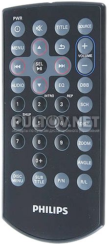 CED228/58 пульт для автомагнитолы Philips