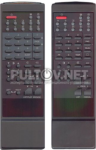 R-10W, DAEWOO R-10W10 пульт для телевизоров DAEWOO и SUPRA