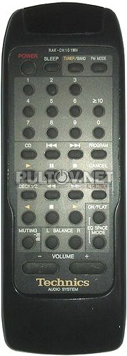 RAK-CH101WH пульт для музыкального центра Technics SC-CH505 