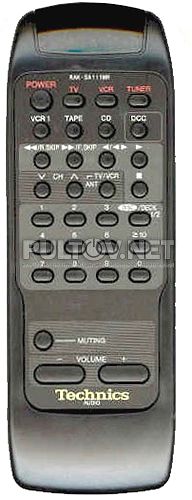 RAK-SA111MH пульт для стерео ресивера Technics SA-GX170