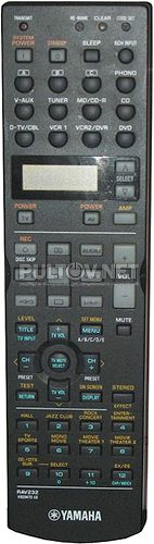 RAV232, V829470 US пульт для AV-ресивера Yamaha RX-V730RDS
