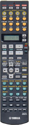 RAV372, WM88530 (RC1596023/01, 3139 228 52851) пульт для AV-ресивера YAMAHA RX-V663 (HTR-6160)