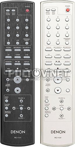 RC-1131 пульт для усилителя Denon PMA-510AE