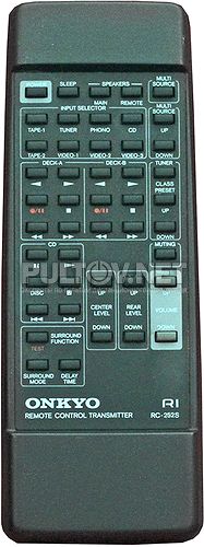 RC-252S пульт для AV-ресивера Onkyo TX-SV515PRO