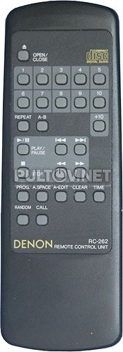 RC-262 пульт для CD-проигрывателя Denon DCD-425