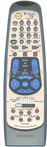 RC-310M пульт для AV-ресивера Onkyo TX-DS939 и др.