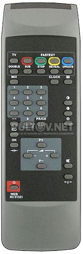 RC-51321, BEKO RC-51321 пульт для телевизоров TVT и BEKO