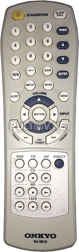 RC-581S пульт для CD-ресивера Onkyo CR-505DAB