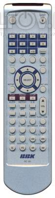 RC-60 пульт для DVD-плеера BBK DV525S