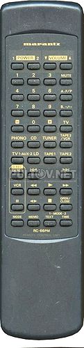 RC-66PM пульт для интегрального усилителя Marantz PM-57