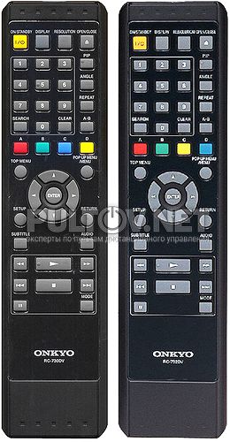 RC-730DV, RC-732DV пульт для Blu-ray-плеера Onkyo DV-BD807