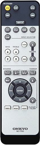 RC-776S, Onkyo RC-775S пульт для музыкального центра Onkyo CBX-500