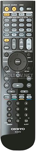 RC-807M пульт для AV-ресивера Onkyo TX-NR709