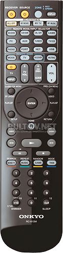 RC-810M пульт для AV-ресивера Onkyo TX-NR809
