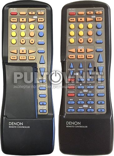 RC-841 пульт для усилителя Denon AVR-1100RD и др.