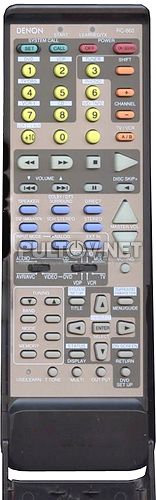 RC-860 пульт для AV-ресивера DENON AVR-3300