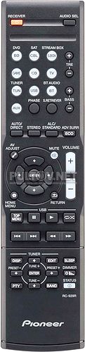 RC-929R пульт для AV-ресивера Pioneer VSX-531