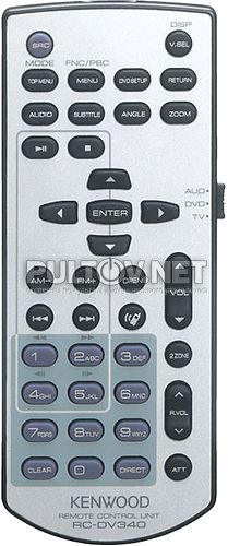 RC-DV340 пульт для автомагнитолы Kenwood DDX6023BT