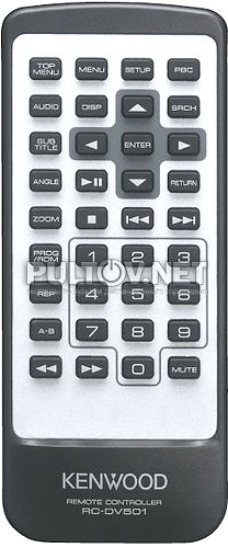 RC-DV501 пульт для DVD-ресивера Kenwood VDP-07 и др.