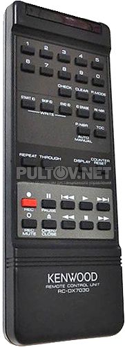 RC-DX7030 пульт для кассетной деки Kenwood DX-7030 