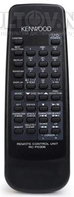 RC-P0306 пульт для CD-плеера Kenwood 