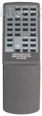 RC-P0706, RC-P0707 пульт для CD-проигрывателя Kenwood DP-7090 и др.