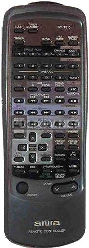 RC-T510 пульт для музыкального центра AIWA