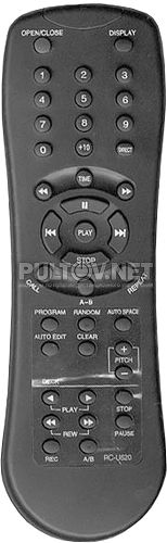 RC-U620 пульт для CD-проигрывателя Denon DN-C615