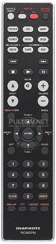 RC003PM пульт для интегрального стереоусилителя MARANTZ PM5004
