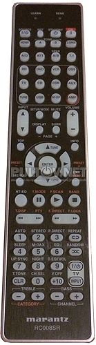 RC008SR пульт для AV-ресивера Marantz SR5004