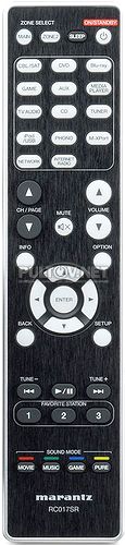 RC017SR (30701009900AM) пульт для AV-ресивера MARANTZ SR5007, SR6007 и других