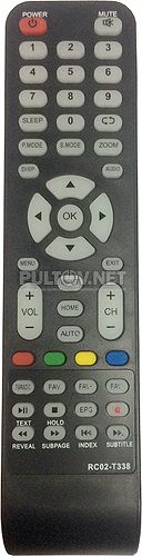 RC02-T338 пульт для телевизора Dexp F32D7000C