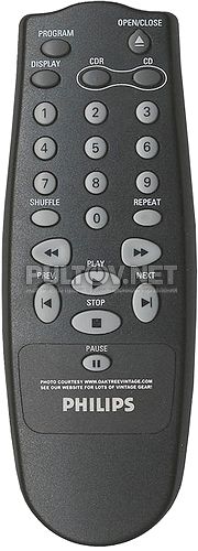 RC07110/01 пульт для CD-рекордера PHILIPS CDR-765