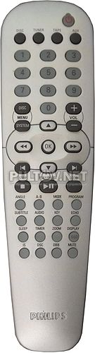 RC19245033 пульт для музыкального центра Philips MCD515