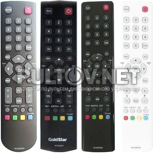 RC2000E02 , RC2000E01, RC260JE, RC3000E01, RC3000E02, RC3000E03 Hyundai H-LED32V8 пульт для телевизора Thomson T26C11U и др.