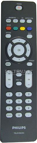 RC2033601/01 пульт для телевизора PHILIPS