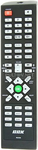 RC226 пульт для акустической системы BBK SB226HD