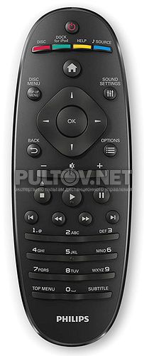 996510044685, 996510056625, YKF291-012 пульт для домашнего кинотеатра PHILIPS HTS5131 и др.