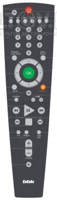 RC2716 пульт для домашнего кинотеатра BBK DK2715HD и др.
