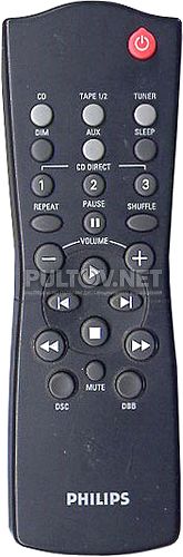 RC282425 , 313922883610 пульт для музыкального центра Philips FW-C220