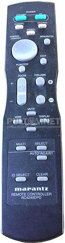 RC4240DPD пульт для плазменного монитора MARANTZ
