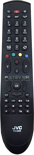 RC4900 пульт для телевизора JVC LT-32HA48E