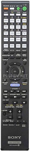 RM-AAL013 пульт для AV-ресивера Sony STR-DA5400ES