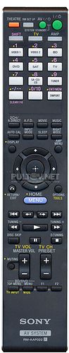 RM-AAP022 пульт для AV-ресивера 7.1 Sony STR-DG820