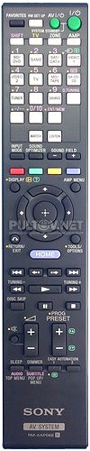 RM-AAP068 пульт для AV-ресивера Sony STR-DA3700ES